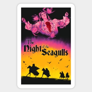 The Night of the Seagulls Movie Art Sticker